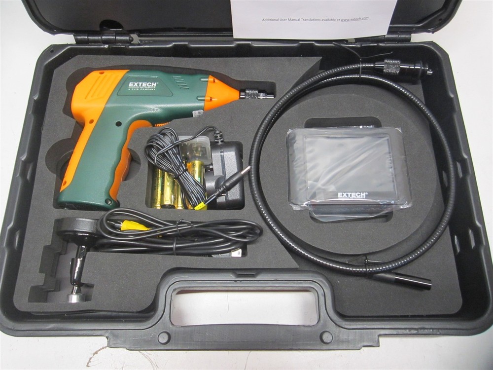 Extech (BR250) Video Borescope/Wireless Color TFT LCD Inspection Camera