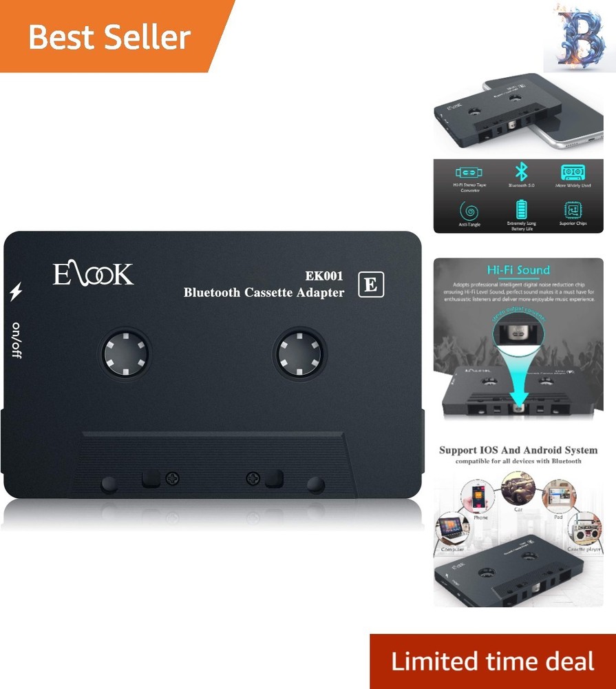Vintage Car Bluetooth Cassette Player Adapter - Easy Setup and  Sound