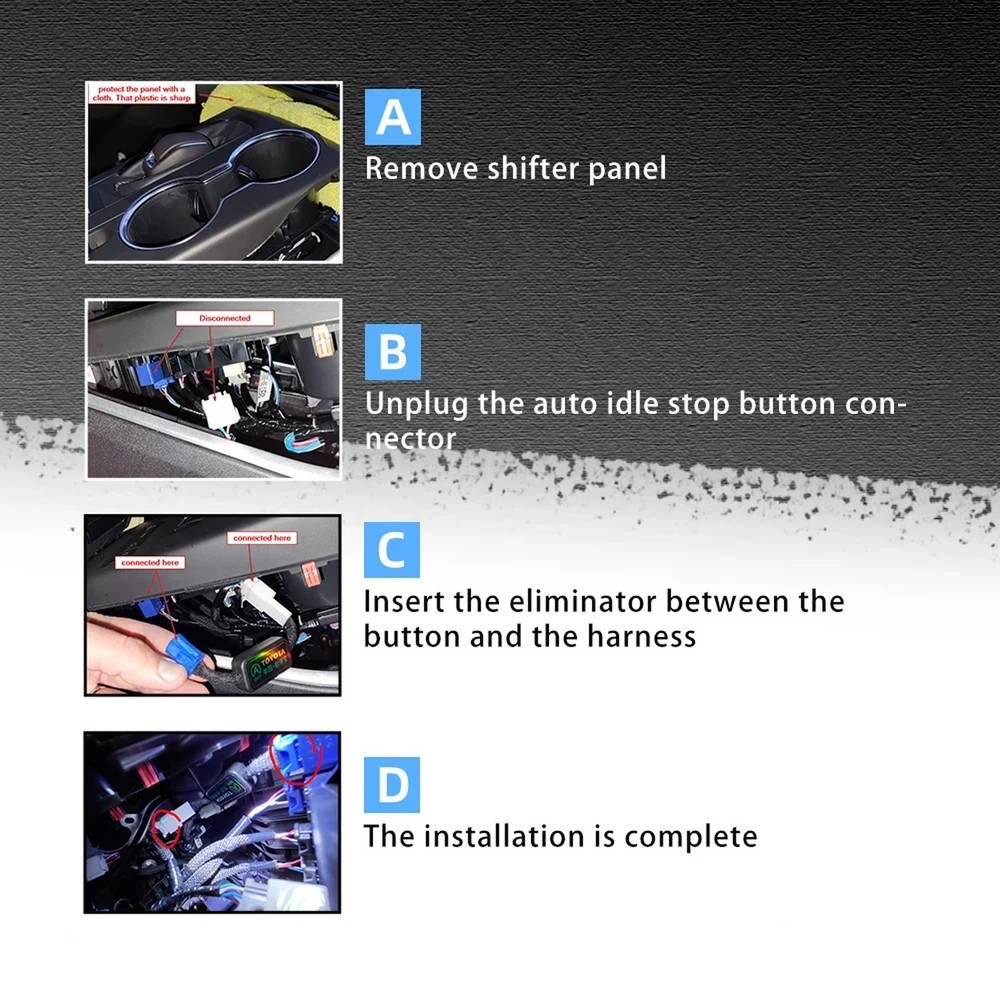 Auto Disable Automatic Start Stop Eliminator Canceller For Tundra/Highlander vtx