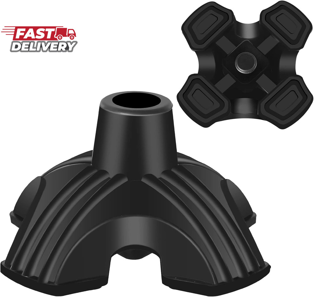 Walking Cane Tip | Self Standing, Quad Replacement for Walking Cane (3/4Inch) |