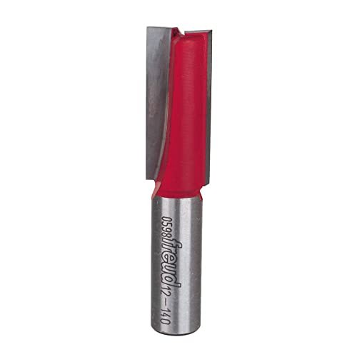 Freud 12-140 5/8" Diameter Double Flute Straight Bit (Eclipse Grind)