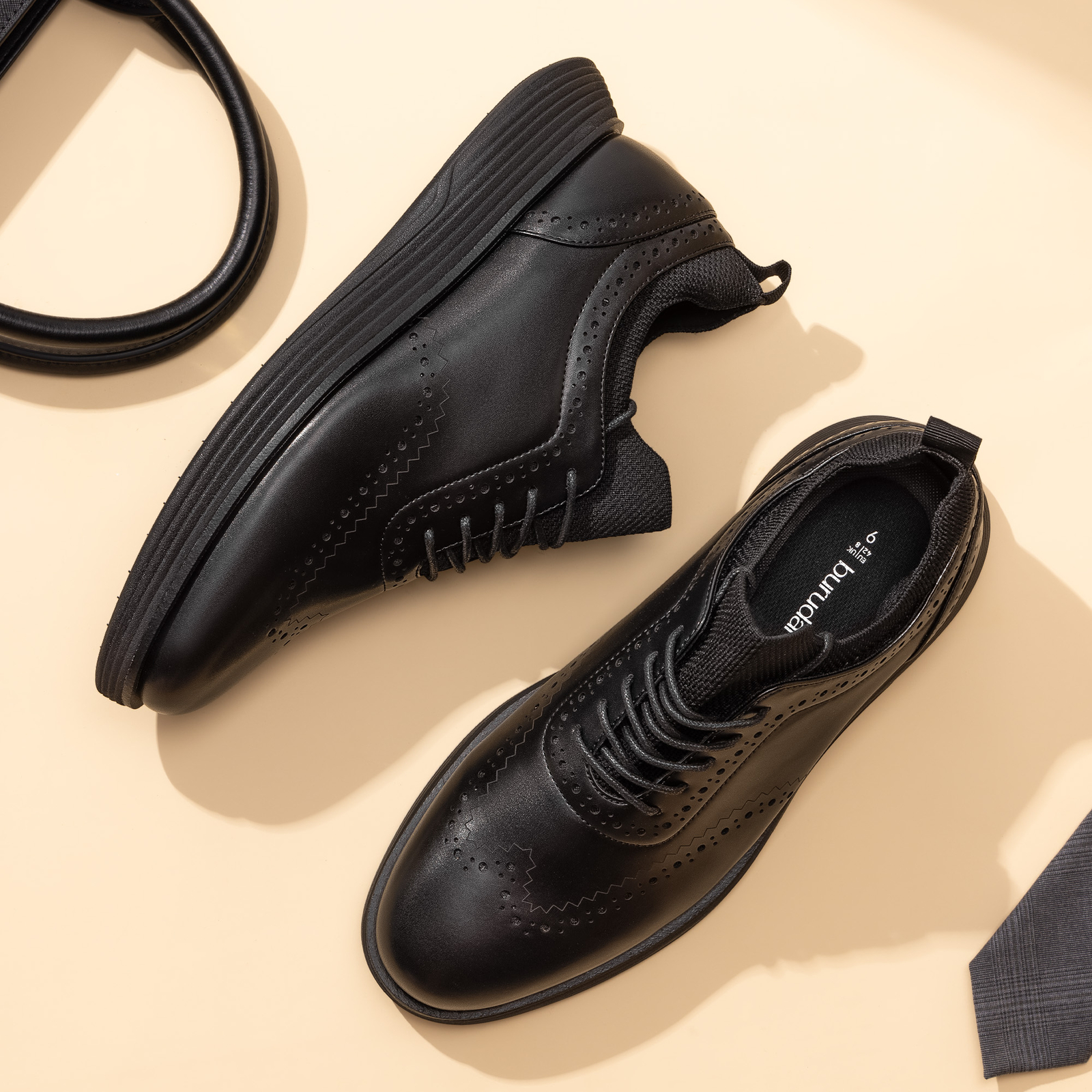 Men's Fashion Dress Sneakers Oxfords Casual Wingtip Brogue Comfortable Shoes