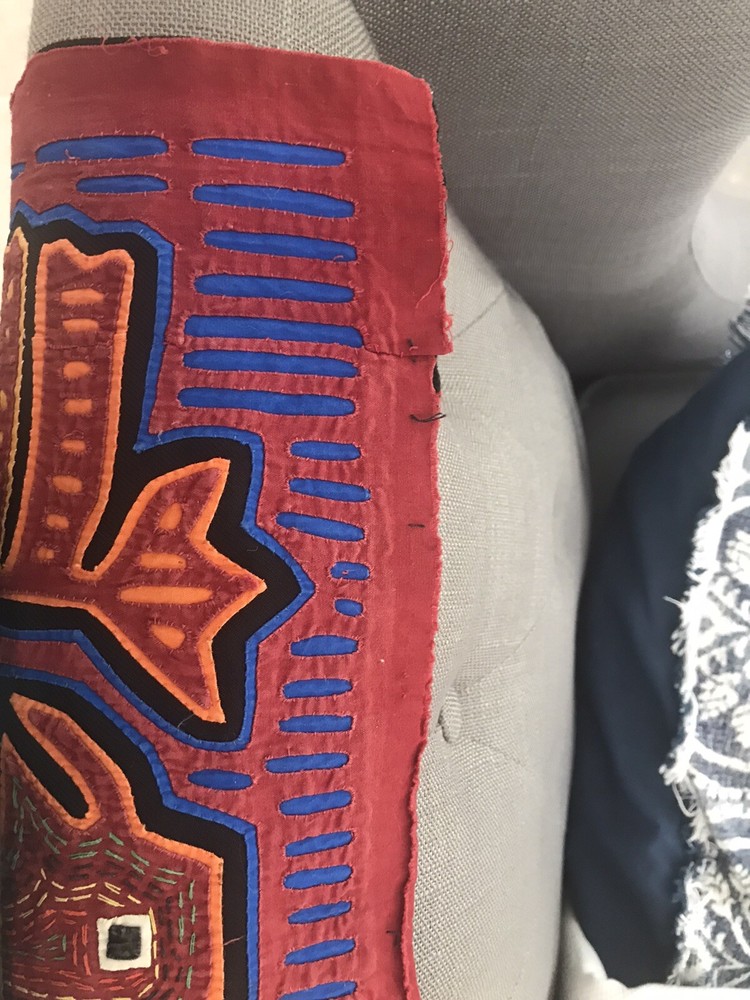 Mola Folk Art ~ Hand Sewn ~ Eagle