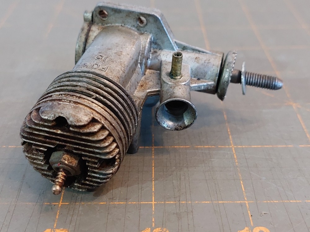 Vintage Fox 15 Nitro Engine RC Airplane BBB