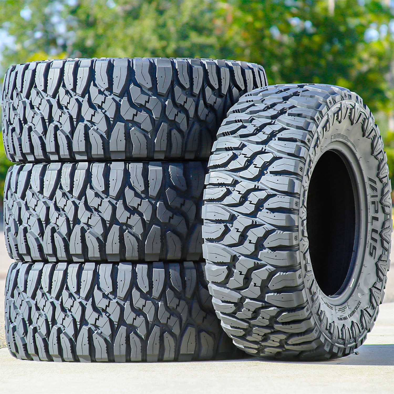 4 Tires Aplus Shredder MT LT 35X12.50R15 Load C 6 Ply M/T Mud