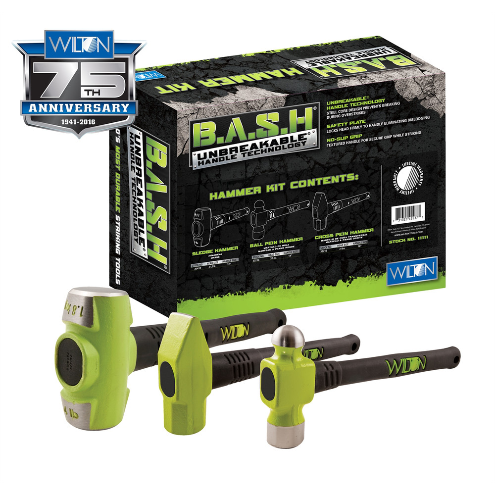 Wilton BASH 3-PC MECHANICS HAMMER KIT WL9-11111