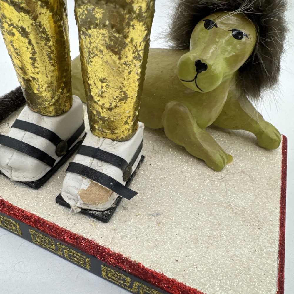 Gladiator & Lion Nutcracker 15” 2007 Bombay Company