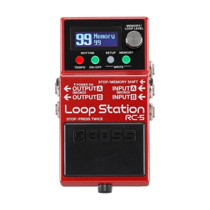 BOSS Loop Station RC-5 Looper Guitar Effects