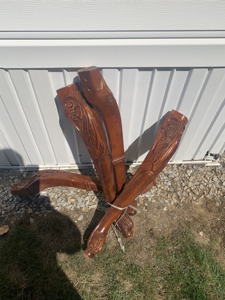 Carved Wood Table legs (4)