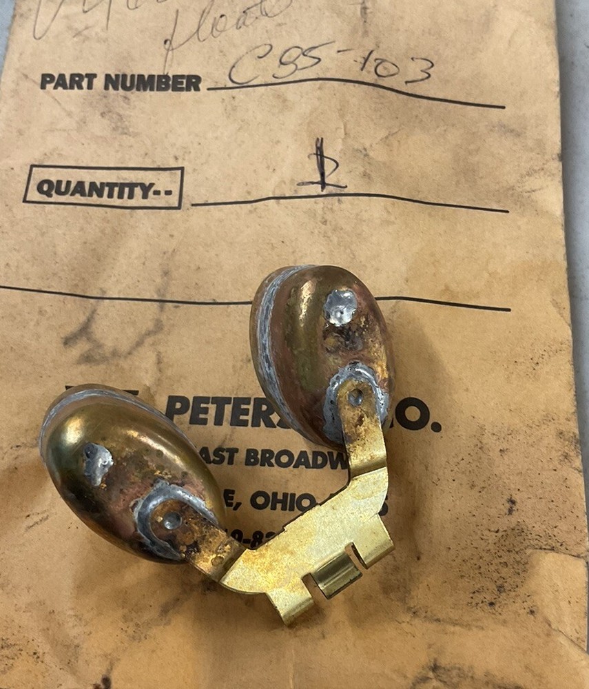 NOS C85-103 Wisconsin Brass Float OEM