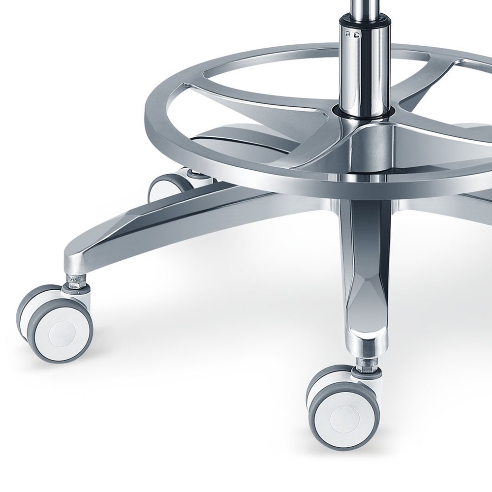 Ergonomic Dentistry Microscope Chair Adjustable Dentist Stool Microfiber Leather