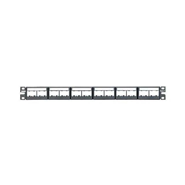 NEW Panduit Mini-Com Modular Patch Panel CPPL24WBLY 24-port Cat6 1U TX6 Series
