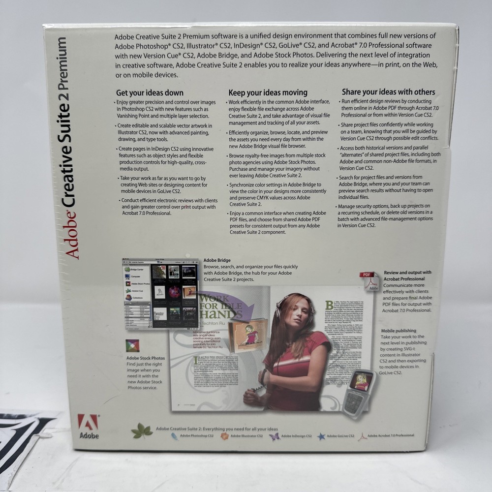 Adobe Creative Suite 2 Premium 18040290 MAC Edition - Sealed