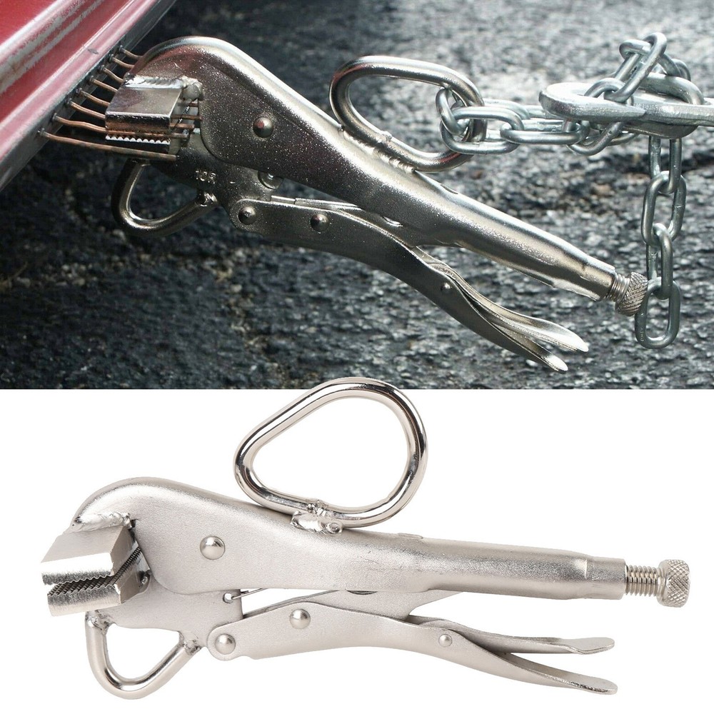 Pull Plier 20085 2000lb Auto Body Stud Pins Pull Plier with 2 Pull Ring Carbon