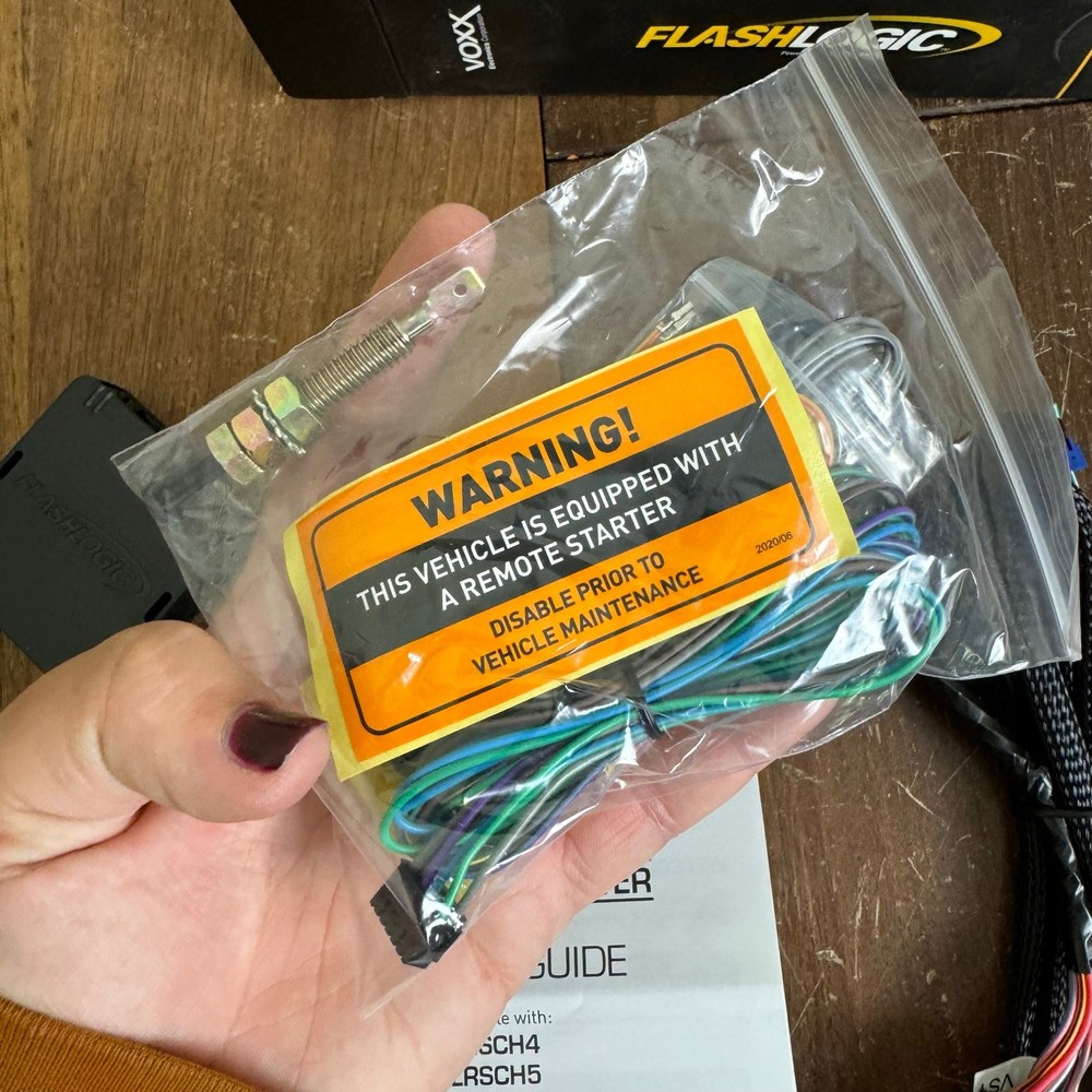 FlashLogic CH4 FLRSCH4 Chrysler 2007+ Remote Starter NEW opened box COMPLETE