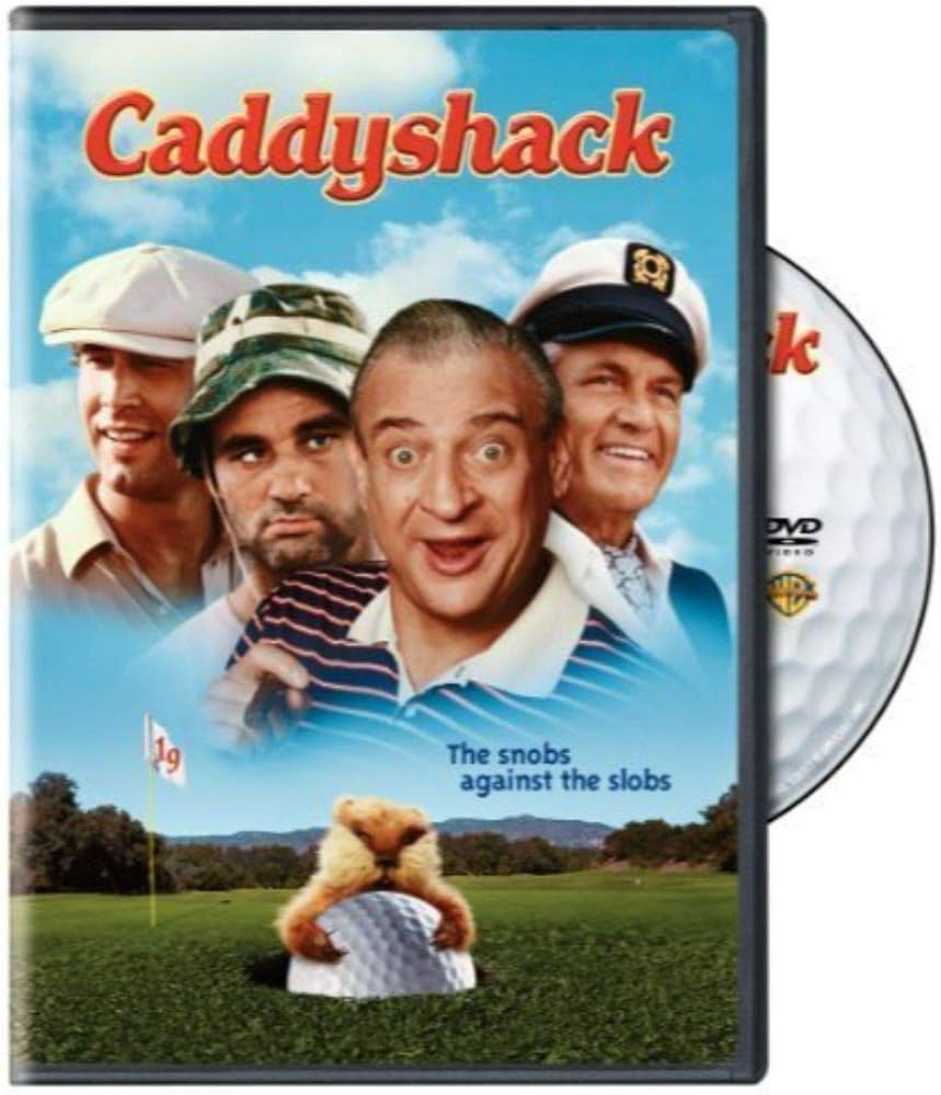 CaddyShack Widescreen Edition 20th Anniversary Chevy Chase DVD ✂️💲⬇