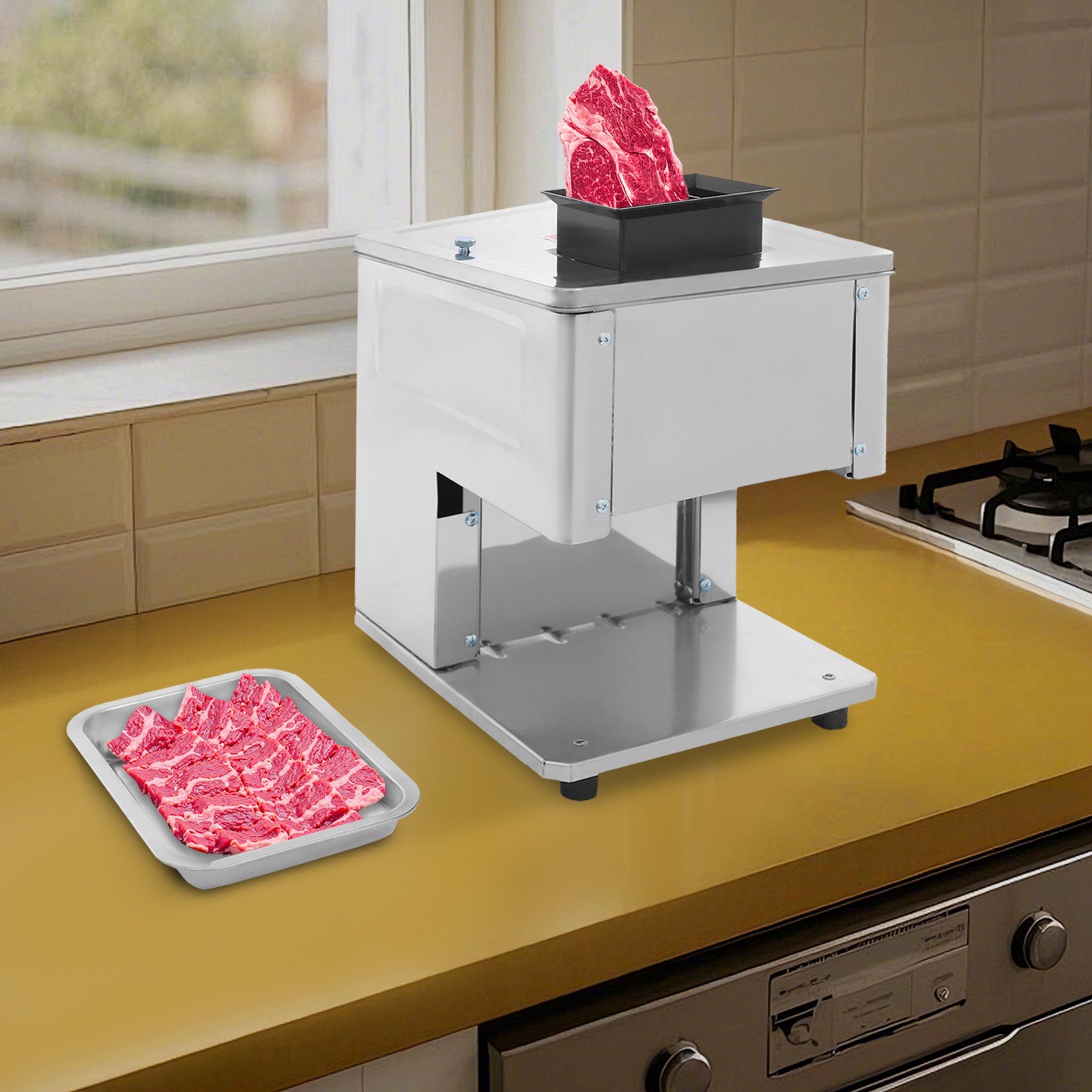 Meat Cutter Machine Meat Cutter Meat Slicer Commercial For Pork Chicken Fish