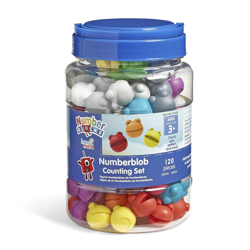 Numberblocks Numberblob Counting Set, Math Counters, Educational Math Manipulati