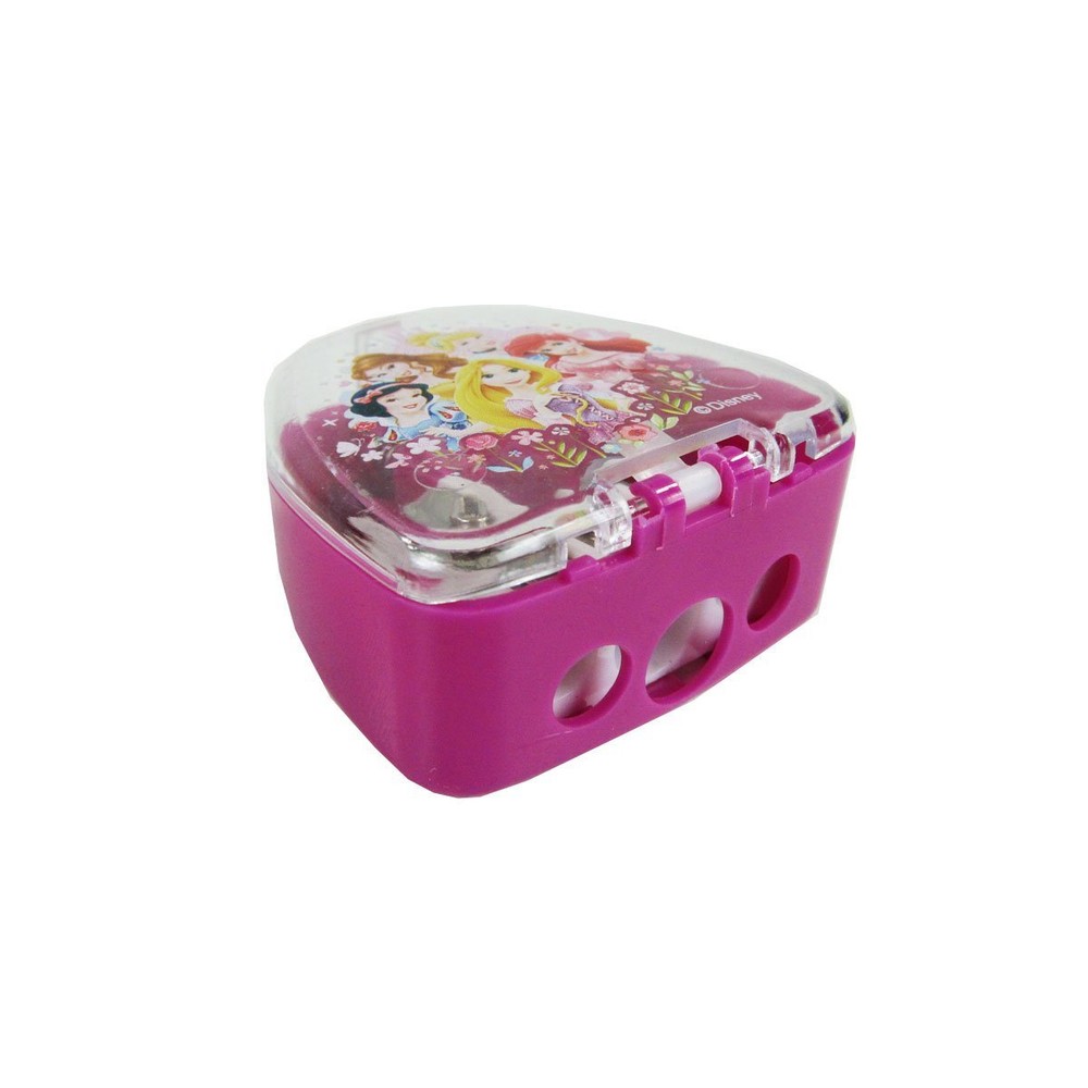 Officially Licensed Three Size Pencil Sharpener - Disney Princesses