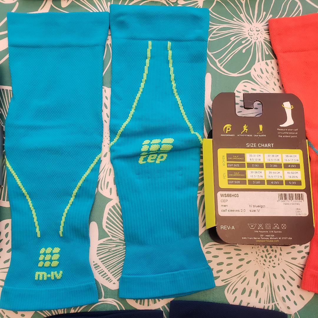 CEP Men's Pro+ Calf Compression Sleeves Performance Crossfit Pick Color & Size