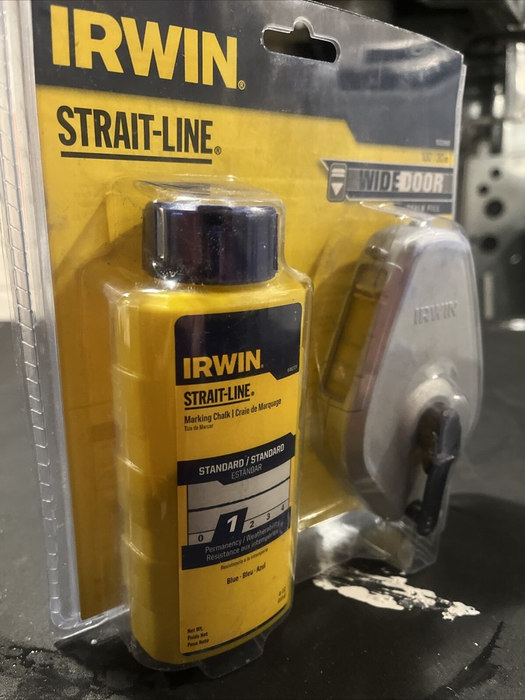 IRWIN Chalk Reel with Blue Chalk Included