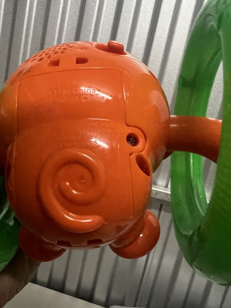 Bright Starts Rolling Monkey Electronic Battery Rolls Moves Working
