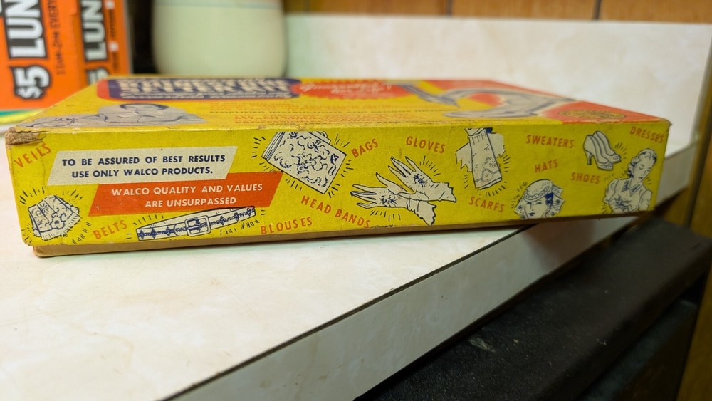 1954 Walco Precision Rhinestone Setter - Craft Tool with Instructions Used