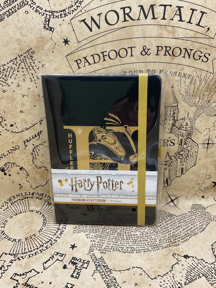 harry potter hufflepuff notebook