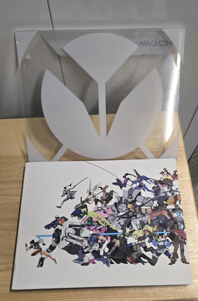 Overwatch Visual Source Art Book - Book Only With Plastic Sleeve