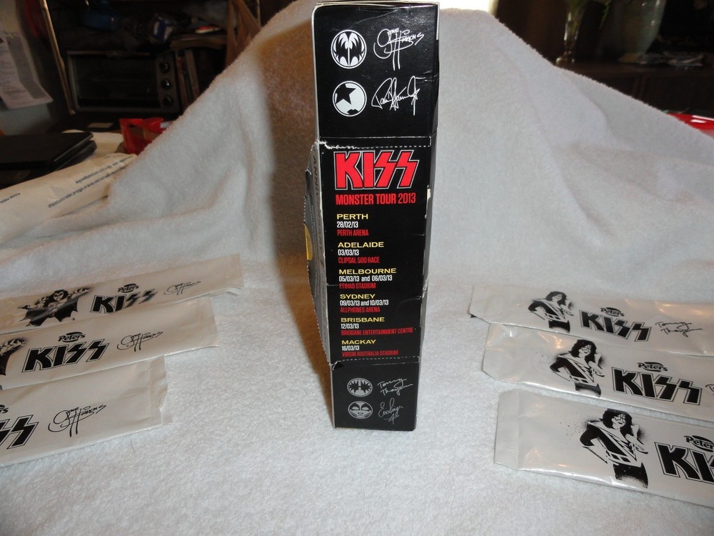 KISS Thunderbolt 40th Anniversary Ice Cream Box & Wrapper LE Australian release