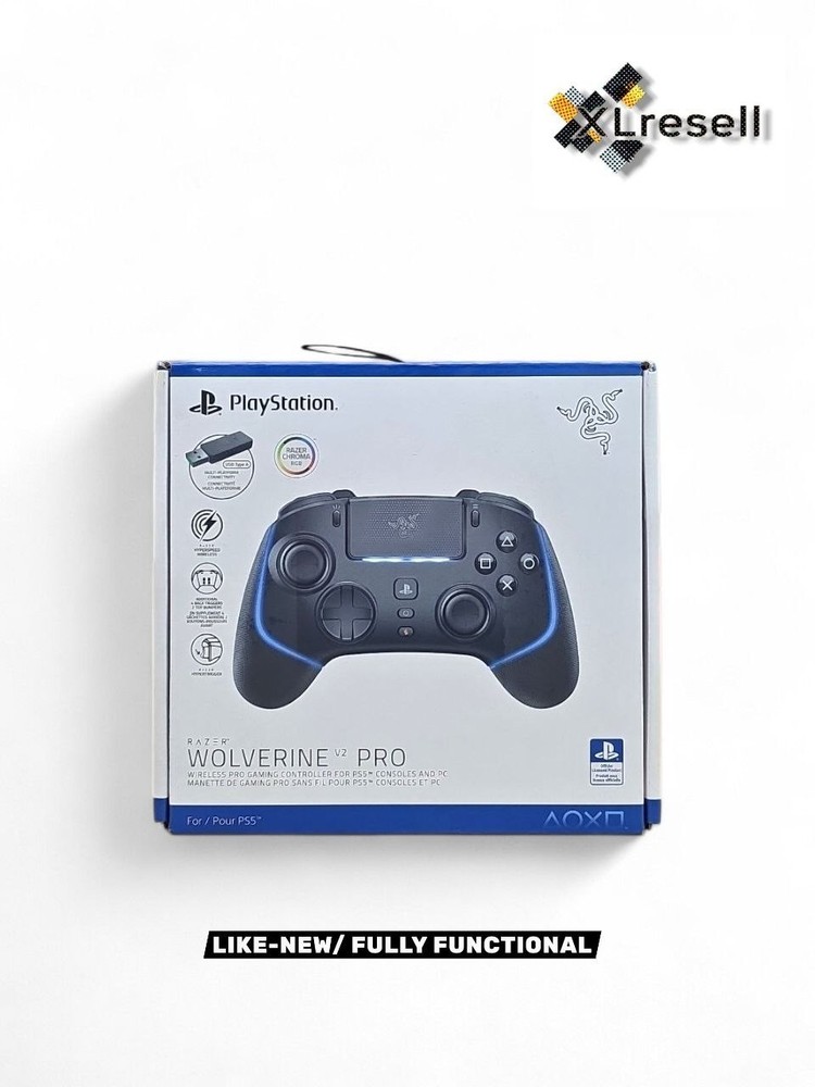 Razer - Wolverine V2 Pro Wireless Gaming Controller for PS5 / PC  - Black