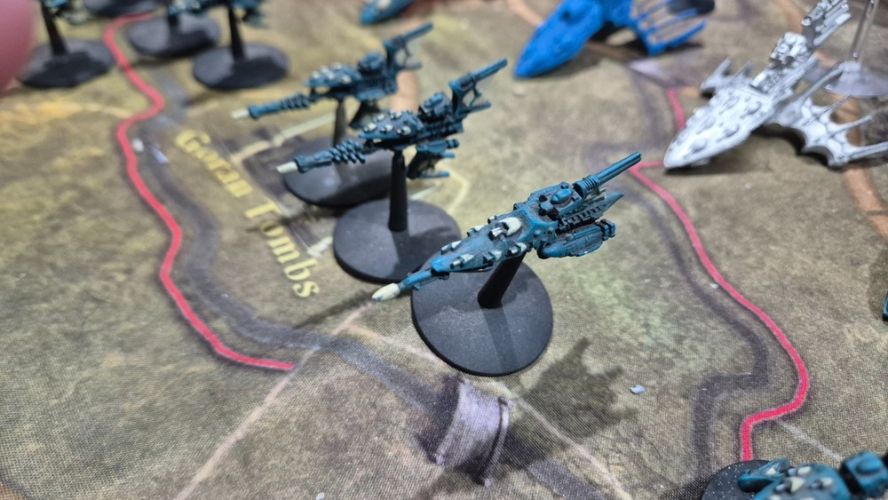 Metal Eldar BFG fleet