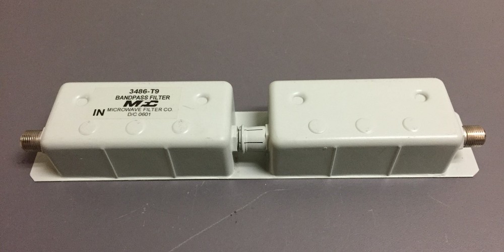 Microwave Filter Company 3486-T9, Bandpass Filter