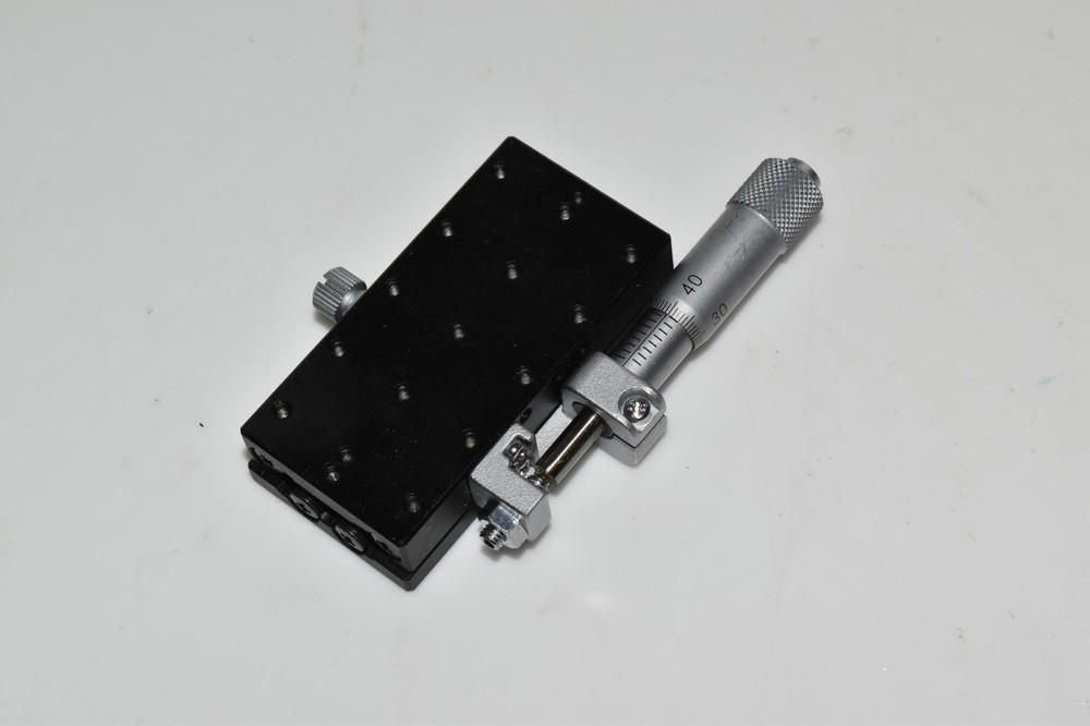 *JM* OptoSigma 25mm x 50 mm Linear Stage (TTR4)