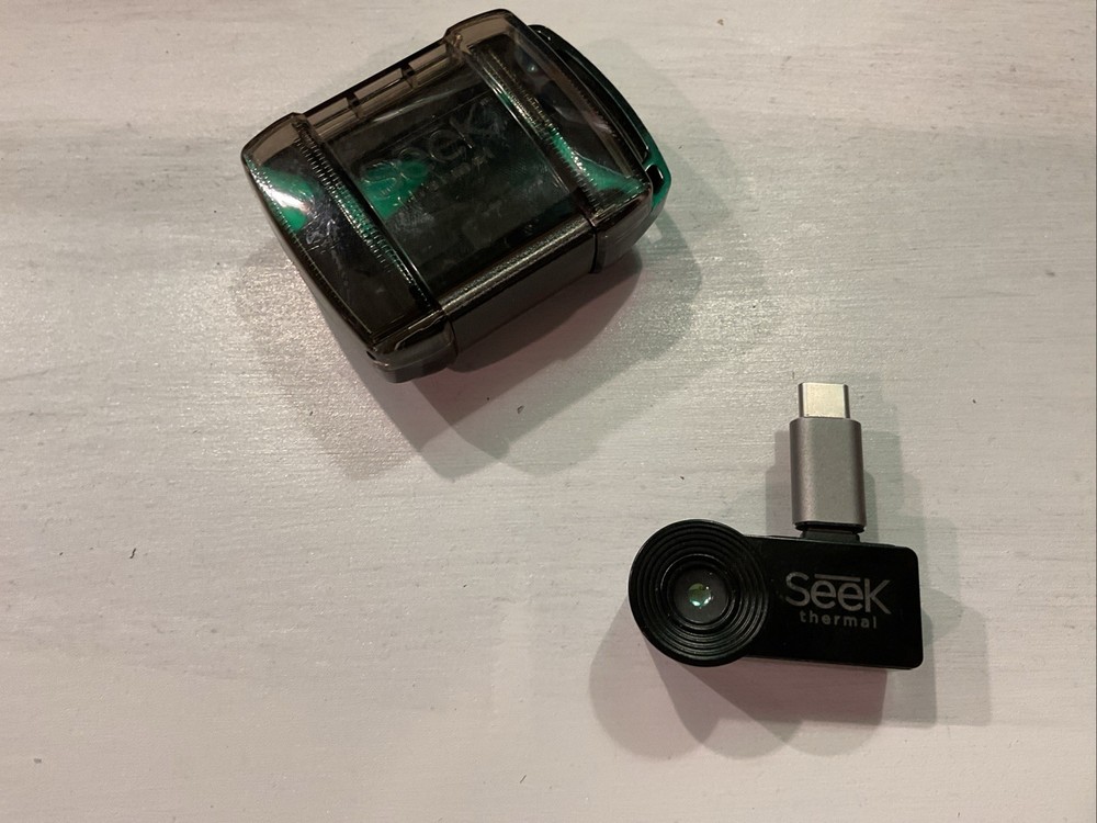 Seek Thermal Compact Thermal Imaging Camera - Micro USB & USB C Adapter