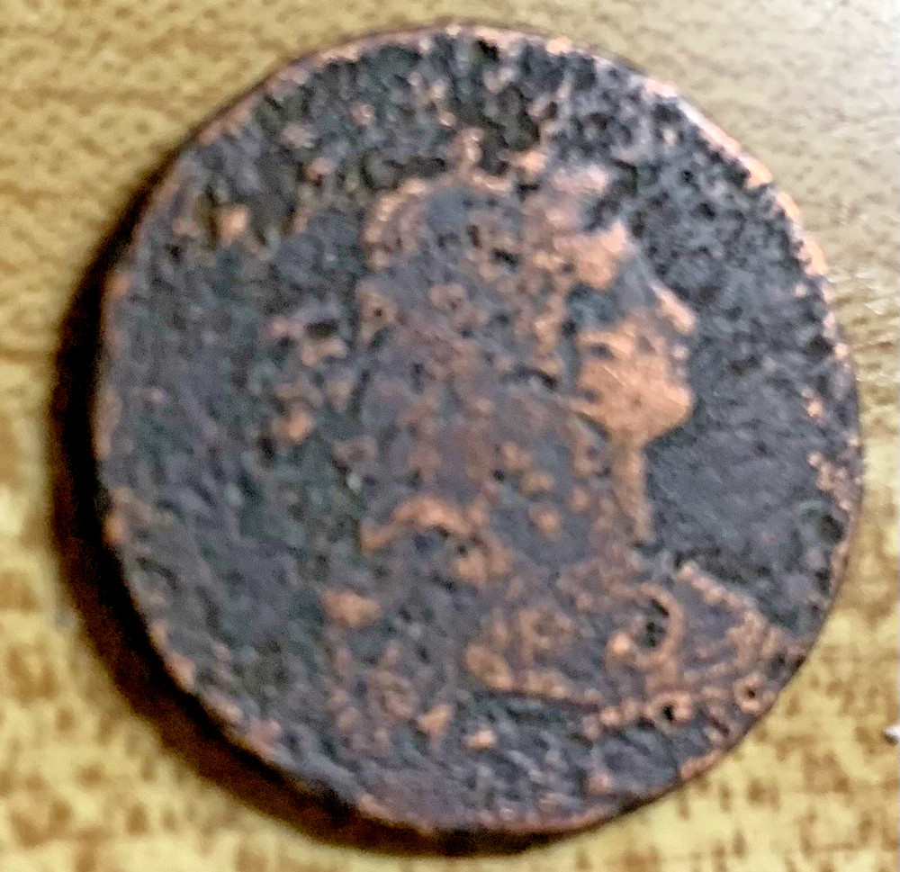 1801 Draped Bust Large Cent Fair-About Good Condition Early Copper