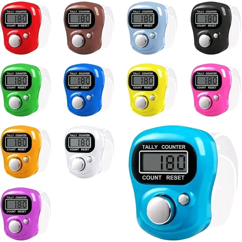 1 PCS Digital Tally Counter Ring, Adjustable, Prayer, Counting and Multi-Use