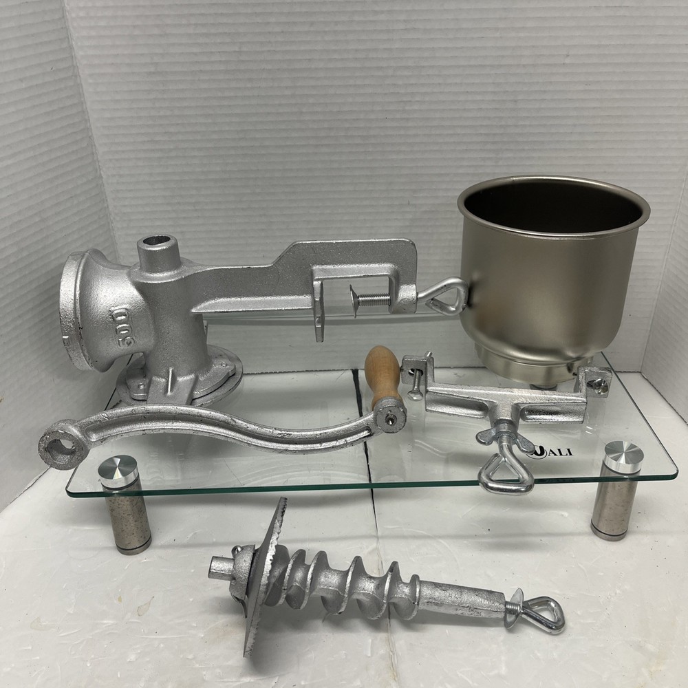 Meat Grinder Silver Metal
