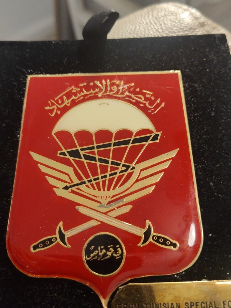 Tunisian Army Special Forces Recoginition Medal