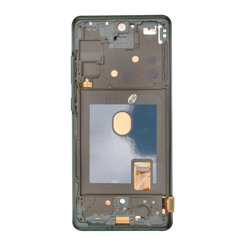 OLED Frame Assembly for Samsung Galaxy S20 FE Cloud Mint Aftermarket Replacement