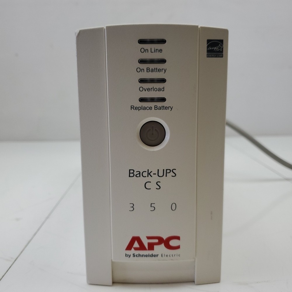 APC Back-UPS CS 350 BK350 System Tested - No Batteries