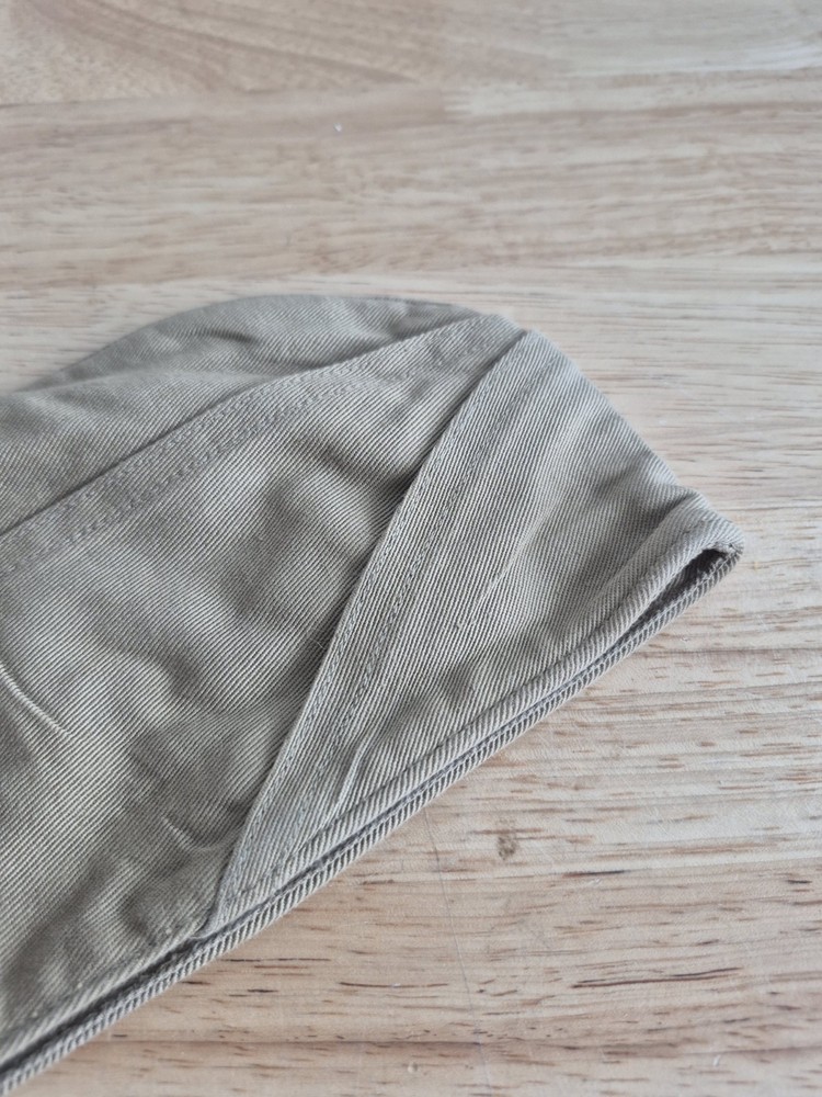 Original WWII USMC Khaki Garrison Cap P6204