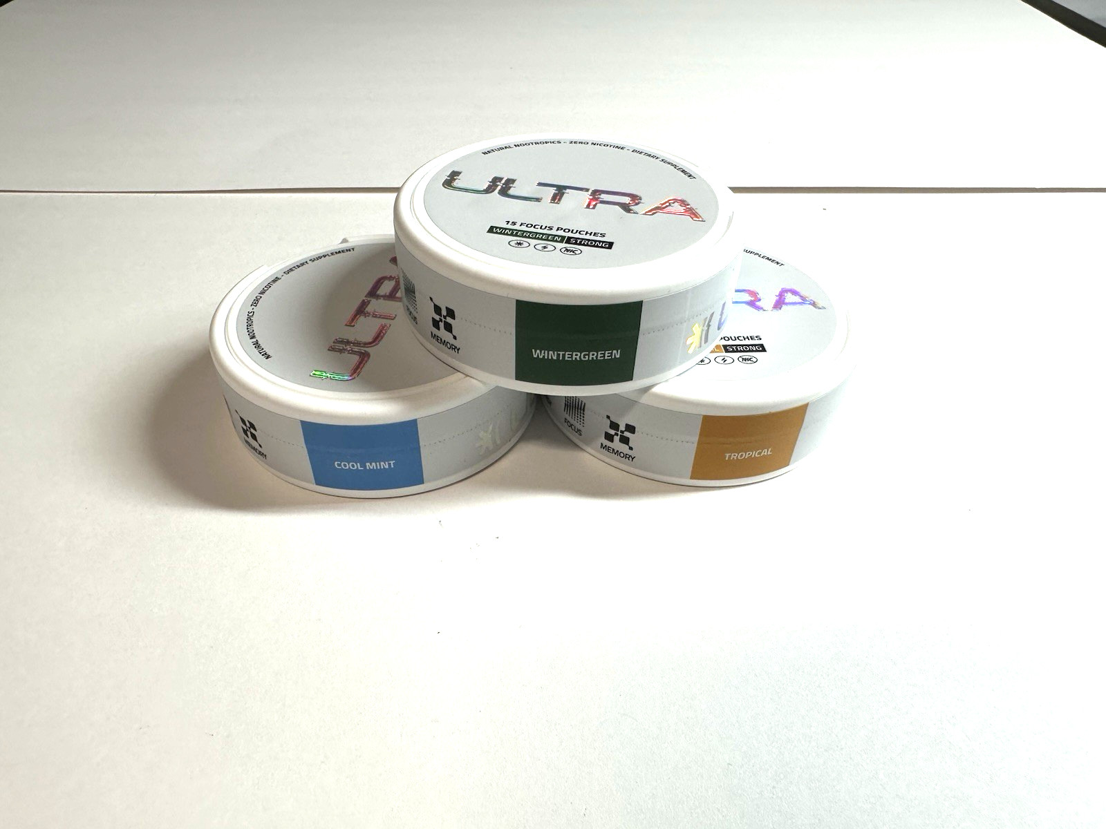 Ultra Focus Variety Pack 15 Pouches per Container 45 Total Pouches EXP 1/27