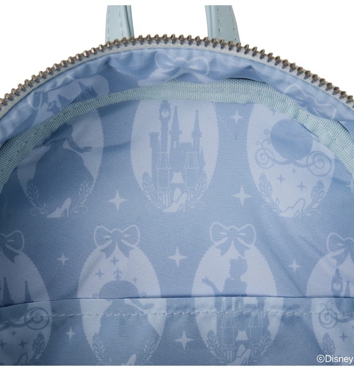 LOUNGEFLY Cinderella Gown Cosplay Mini Backpack Brand New with Tags 🩵🩵