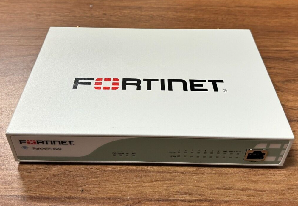 Fortinet FortiWiFi-60D 60D FWF-60D Network Firewall Security