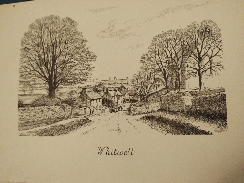 Sk252 Ephemera Picture Whitwell