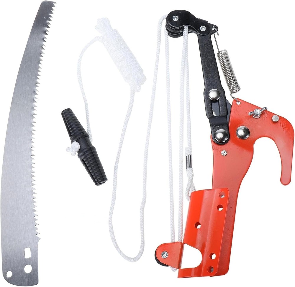 Extendable Tree Pruner Saw,High-Altitude Branches Trimmer Pruning Shears Head,Fr
