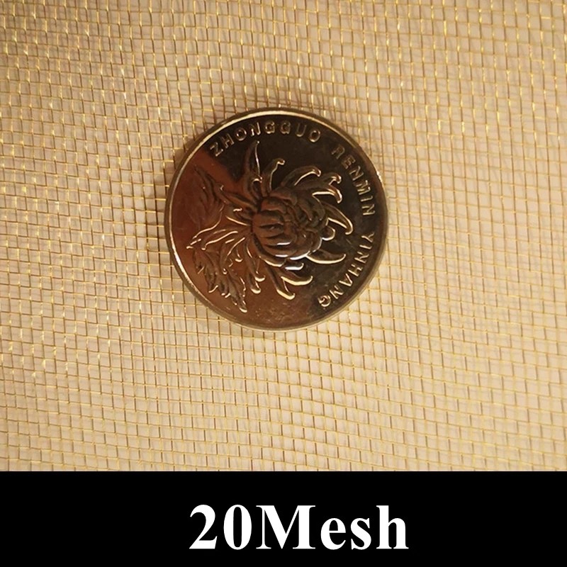 Brass mesh copperr wire mesh 20 - 200 Mesh paint filter screen signal screen