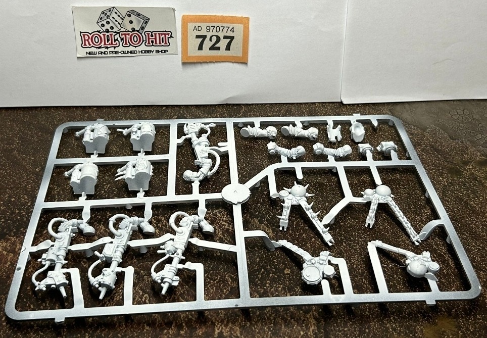 Warhammer 40k Orks Burnas Bits Pack On Sprues