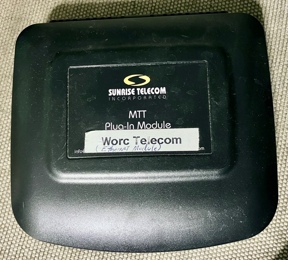 Sunrise Telecom Sunset SSMTT-28 Ethernet Module for MTT